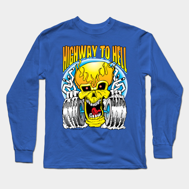 Highway to Hell Skull on Wheels